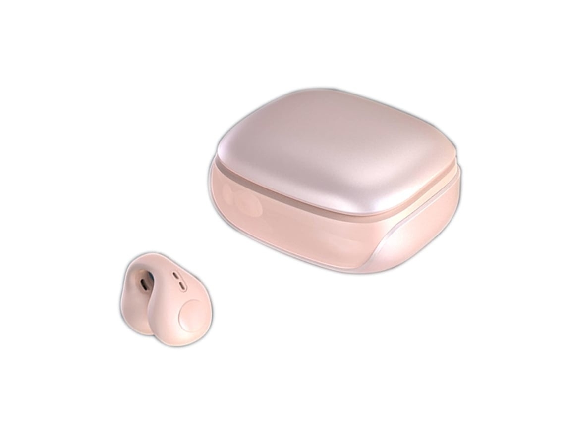 Auriculares De Condução Óssea Bluetooth 5.3 Design Aberto Som Hi-fi Cancelamento De Ruído Microfone Para Chamadas Lurelia