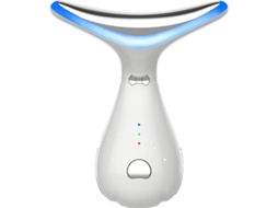 Dispositivo Facial 4 Em 1 Terapia De Luz Vermelha Para Rosto E Pescoço Remoção De Queixo Duplo Endurecimento Da Pele Branco Bestvite