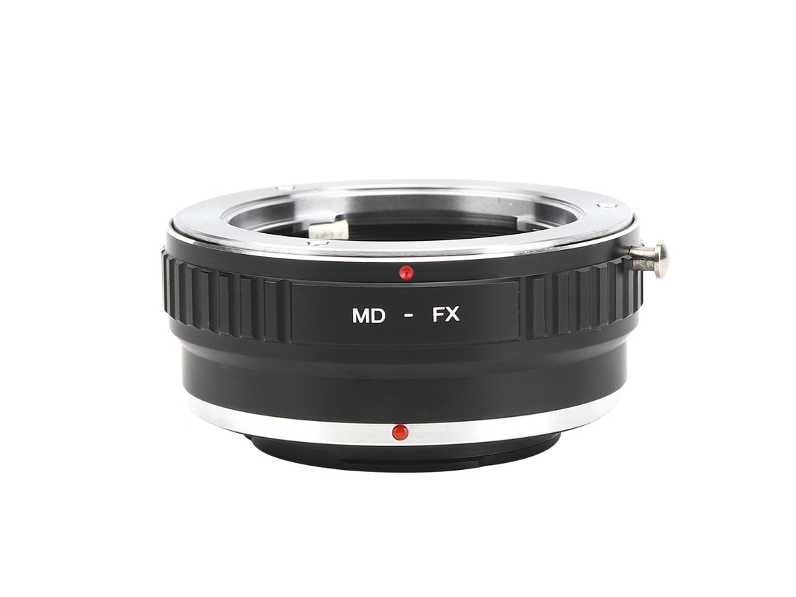 Adaptador De Montura De Lente Fikaz Md Fx Para Lente Minolta Md A Cámara Com Montura Fujifilm Fx