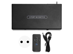 Comutador Hdmi 3 em 1 4k60hz LAXISCREED