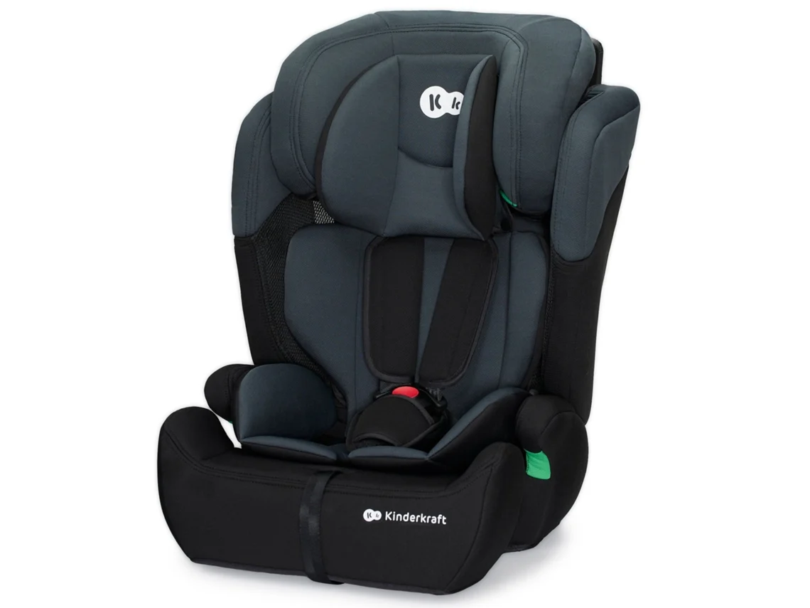 Cadeira Auto Kinderkraft COMFORT UP i‑Size 76–150 cm universal com cinto do carro, EASY GROW SYSTEM Preto