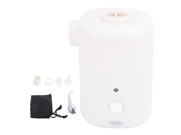 Bomba de ar elétrica portátil Primerox para inflar e desinflar colchões, equipamentos de natação e brinquedos.
