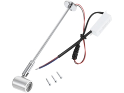 Refletor Led de Chão para Vitrines de Joias, Cabeça Ajustável, Alumínio Prateado, Iluminação SFUSHOS