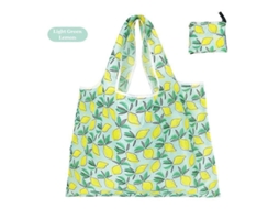 Bolsa Grande de Tecido Oxford Grosso, Ombro Grande, Ecológica, Reutilizável, Portátil, Feminina Dob Rável, Compras. GOKOCO