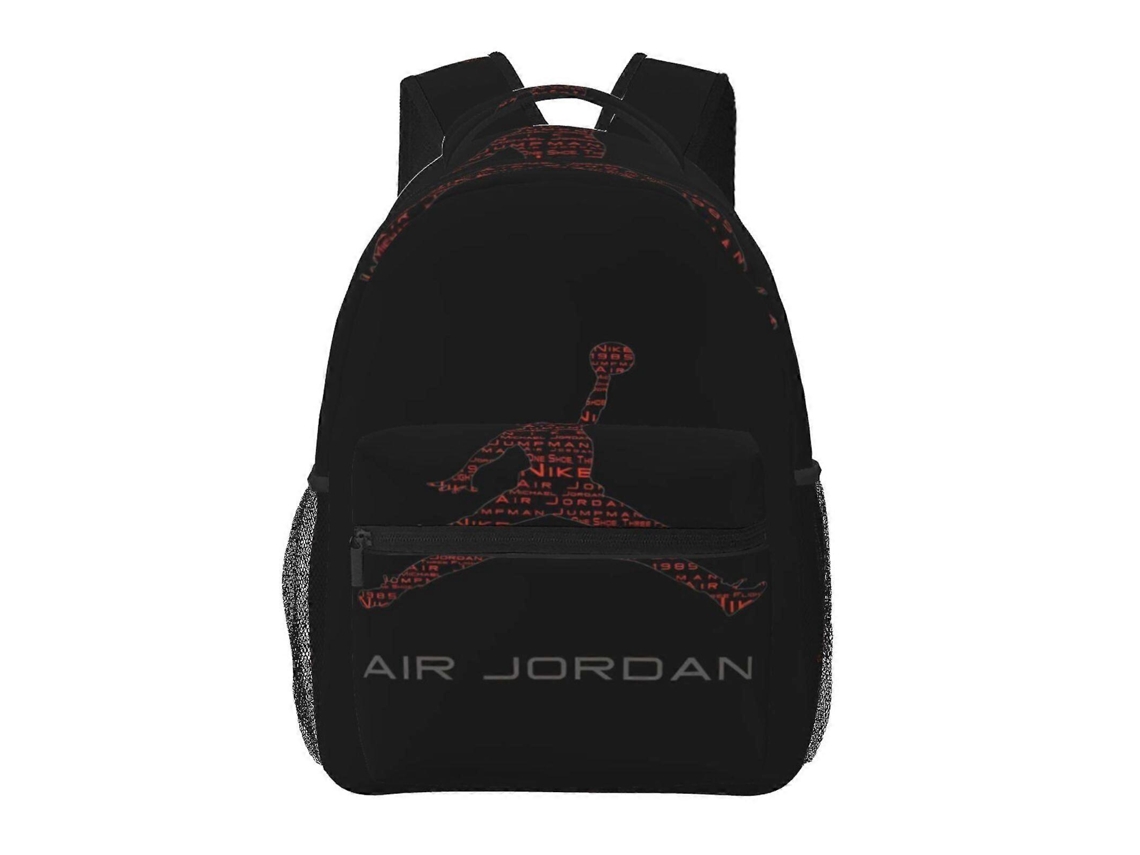 Mochila Michael Jordan T49 Para Escola E Trabalho, Mochila Leve E À Prova Dágua, Mochila Estilosa Para Estudantes E Adultos J49 Olysi Shop