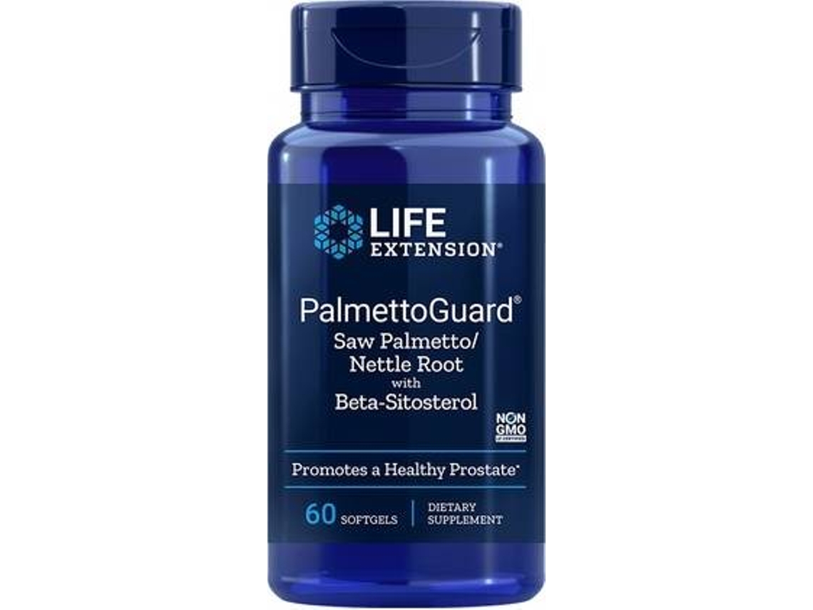 Suplemento Alimentar LIFE EXTENSION Raiz De Urtiga - Betasitosterol (60 pérolas)