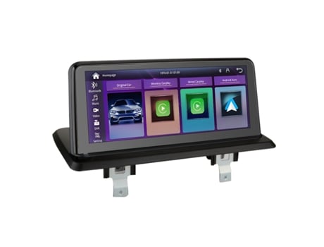 Sistema Multimédia Para Bmw E87 Wireless Carplay Android Auto, Tela 10.25, Compatível Com Idrive Junsun (2006 2012)