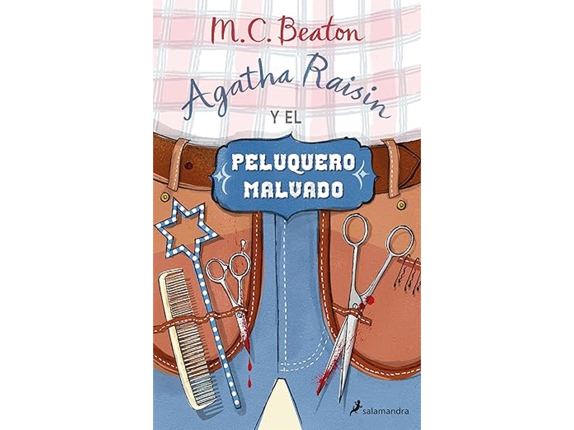 Livro Agatha Raisin Y El Peluquero Malvado de Mc Beaton (Espanhol)