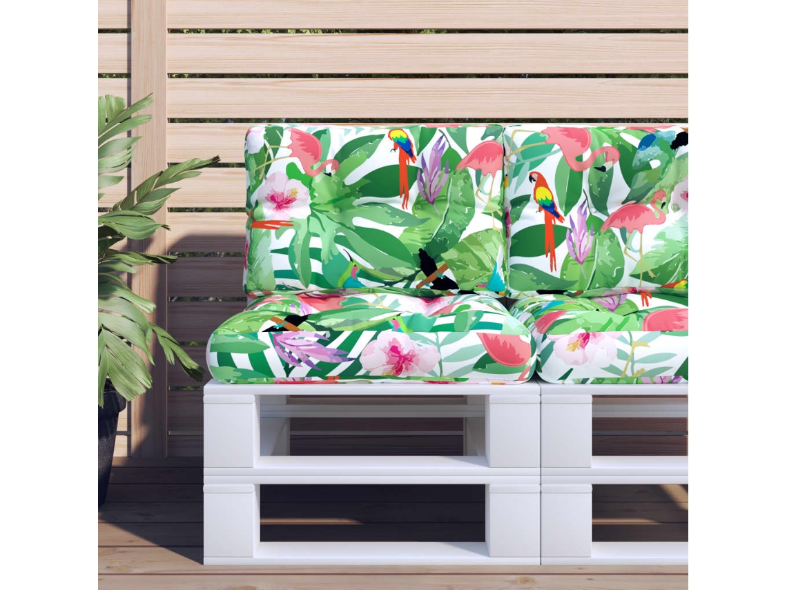 Pallet Cushion, Pallet Cushions Vidaxl Multicolor Tecido (60 X 60 X 12 Cm)