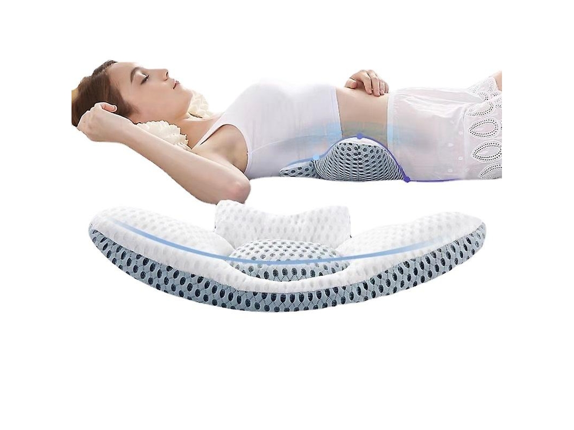 Travesseiro De Apoio Lombar De Trigo Sarraceno Para Dormir__newway Slowmoose