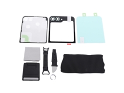 Vidro Capa Traseira Flip LAXISCREED Galaxy Z Flip 6 Verde