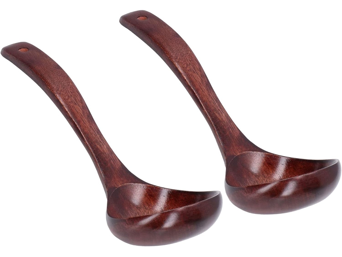 Conjunto De Colheres, Concha Funda Para Cânfora E Colher De Cozinha, 2 Peças, 9, 8 Polegadas 9cm, Bico Da Colher Para