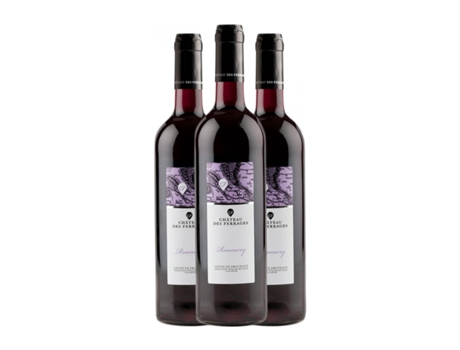 Vinho CHÂTEAU DES FERRAGES Roumery Rouge Côtes de Provence (0.75 L - 3 Unidades)