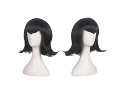 Fantasias para meninas: Hotel Transilvânia Mavis Cosplay Natal Carnaval Vampira Peruca de 160 cm