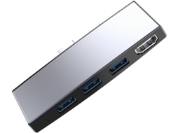 Hub Multifuncional Para Profissionais, Com Várias Portas Usb,