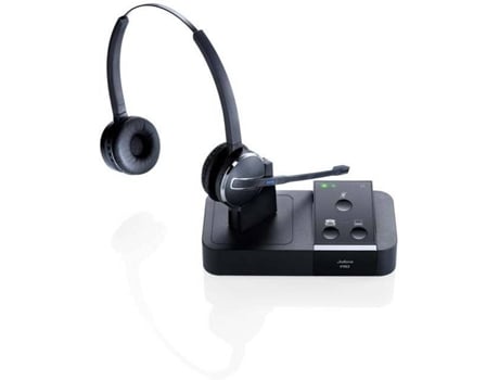 Auscultadores Bluetooth JABRA Pro 9450 Duo Emea (On Ear - PC - Preto)