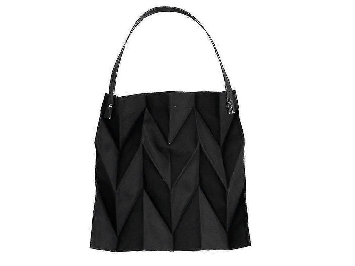 Sacola Dobrável de Grande Capacidade Design Poliline Elegante para Compras, Viagens GOKOCO