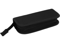 Bolsa para Ferramentas com Zíper, Alça de Mão, em Nylon, 205 Mm X 100 Mm X 50 Mm, Preta. CHABERLU