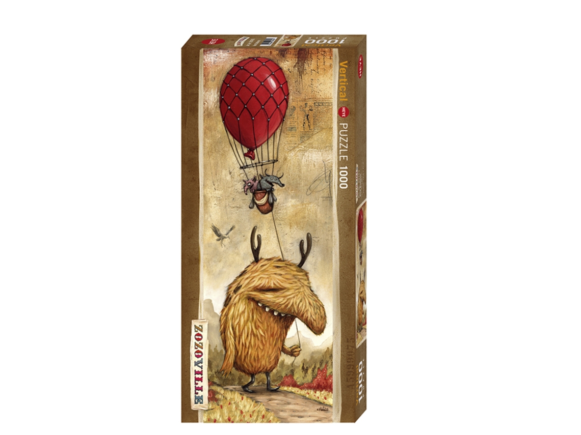 Puzzle 1000 peças Dineen, Red Balloon (Idade minima recomendada: 9 anos)