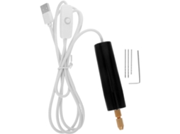 Conjunto De Mini Furadeira Elétrica Usb Com Brocas Helicoidais Para