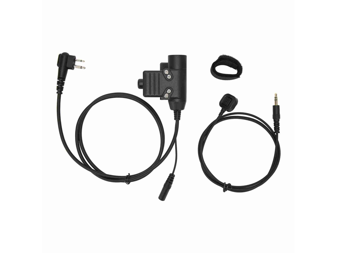 Adaptador Ptt LAXISCREED com Microfone de Dedo