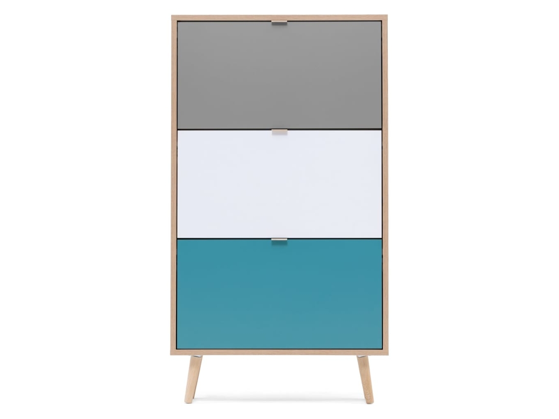 Shoe Cabinet, Shoe Cabinets Finori Multicolor Madeira Processada (n/a)