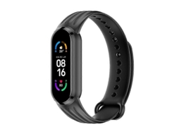 Pulseira De Silicone Com Textura De Salgueiro Para Xiaomi Mi Band 6/5