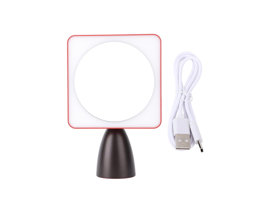 Espelho De Maquilhagem Led Laxiscreed Com 3 Temperaturas Ajustáveis Para Uma Iluminação Perfeita