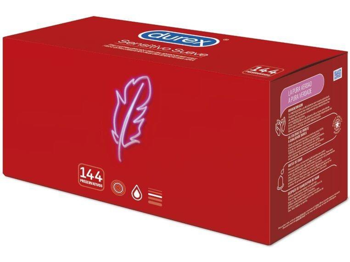 Preservativos DUREX Condoms Sensitivo Suave (144 Unidades)