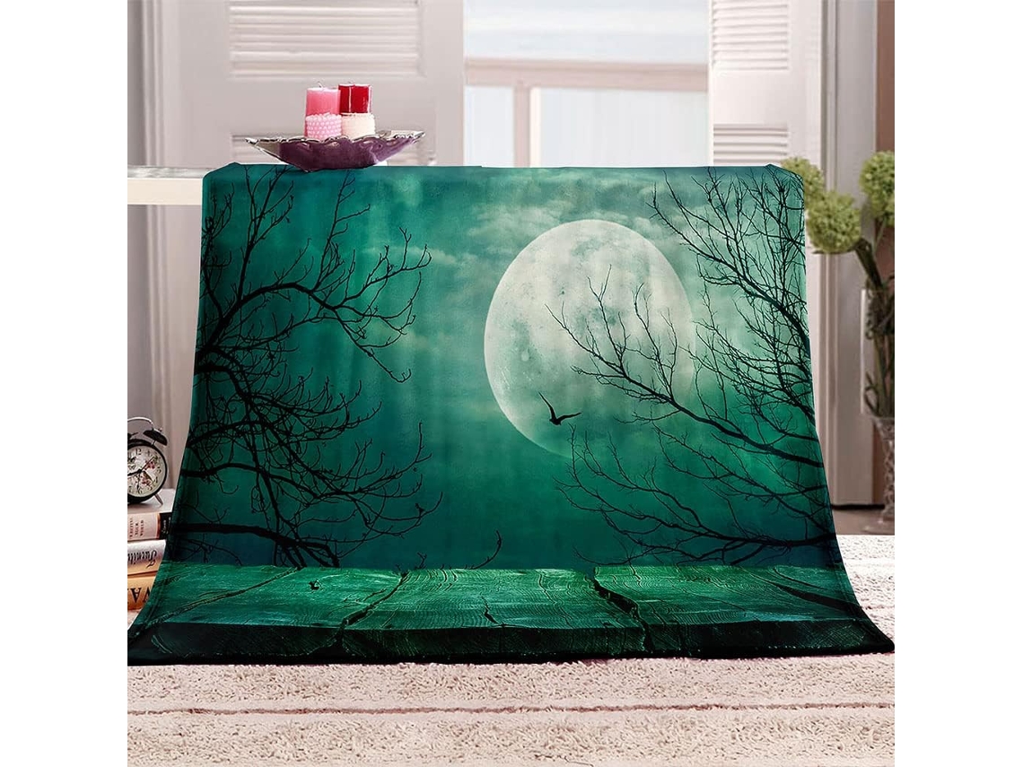Manta Design Moderno em Microfibra 80x150cm Respirável