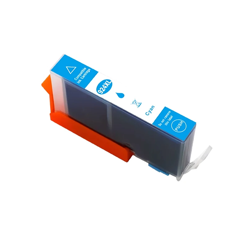 1 Cartucho de Tinta Ciano Nº 924e 924xl 924 para Impressora Hp Officejet Pro 8135e 8134e 8132e 8122e 8124e 8125e 8120e 8130e MDUG