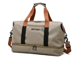 Lurelia Bolsa Desportiva De Viagem Com Compartimento Para Sapatos, Roupa Molhada E Alça Ajustável