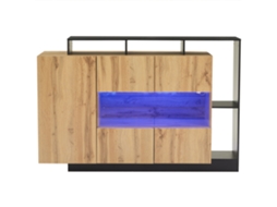 Aparador Led Madeira, Controle Bluetooth. Cs