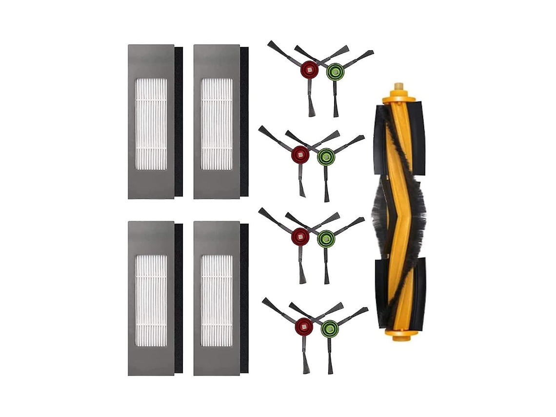 Acessórios de Aspirador Deebot Ozmo 950/920/N8/T8/T8+/T8+/T9/T5 de pó Escova principal Filtro Escova lateral