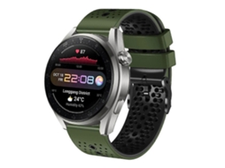 Pulseira De Silicone Perfurada Bicolor De 22 Mm Para Huawei Watch 3 Pro