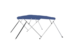 Vidaxl Toldo Em 4 Arcos Bimini 243x180x137 Cm Azul