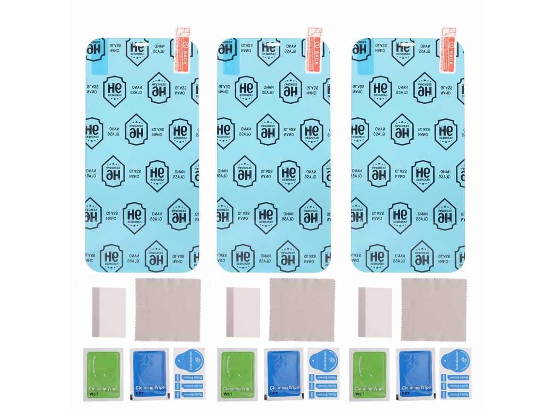 Protetor de Tela EOOCOO para iPhone 12 Pro, nano, à prova de explosão, transparente