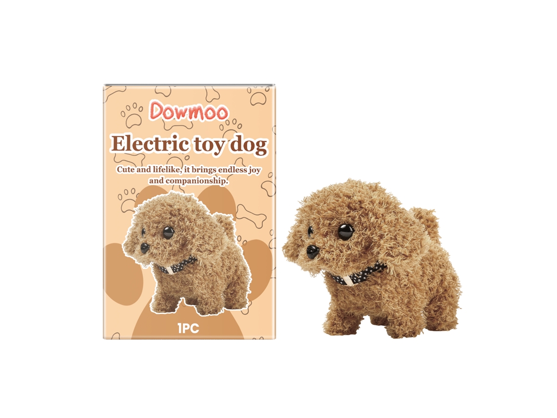Brinquedo Elétrico Interativo Cão Luz Som