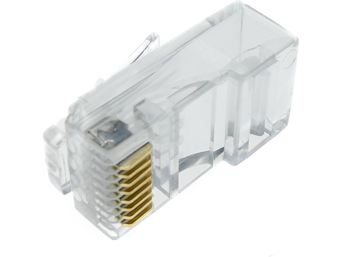 Conetor BEMATIK RH01200 UTP Cat.6 RJ45 cabo 25-pack