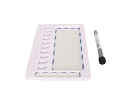 Tablero de Tarefas Apagável para Crianças com Ímã e Quadro Branco Reutilizável para Rotinas Diárias e Lista de Tarefas