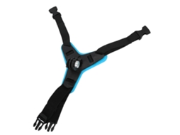 Motorcycle Helmet Camera Belt Mount Action Camera Helmet Chin Strap Shooting Holderblue LAXISCREED