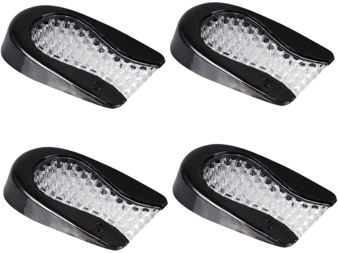 2 Pares De Protetores Calcanhar Para Proteção Contra Fascite Plantar, Design Em Favo De Mel, Fáceis De Usar, Feitos De