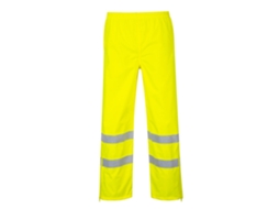 Calças Respiráveis De Alta Visibilidade Chuva / Amarelo / S Portwest
