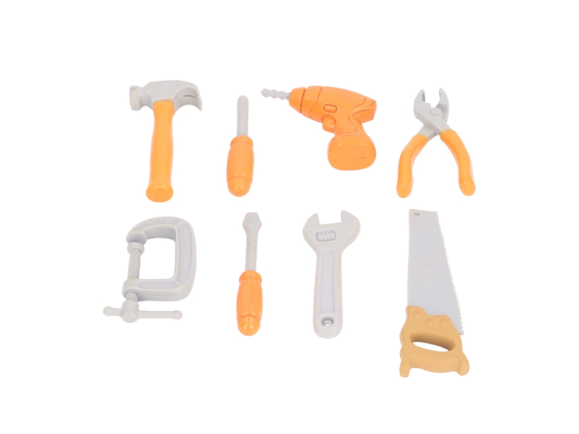 Conjunto De Ferramentas Para Crianças Com Furadeira Simulada Brinquedo De Reparação Aprendizagem Precoce Para Bebês