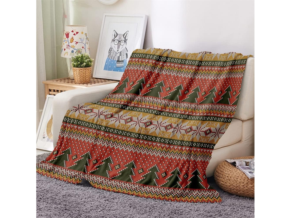 Manta de Flanela Fansu Estampa 3d Quente e Macia em Microfibra Ideal para o Inverno Perfeita Cama Ou Sofá Adeq