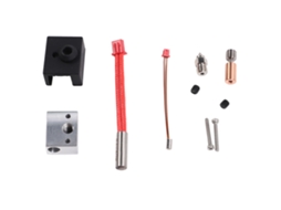 Kit Hotend Para Impressora 3d 300℃ Bico Gola Bloco De Aquecimento 24v 40w Para Ender 3 S1
