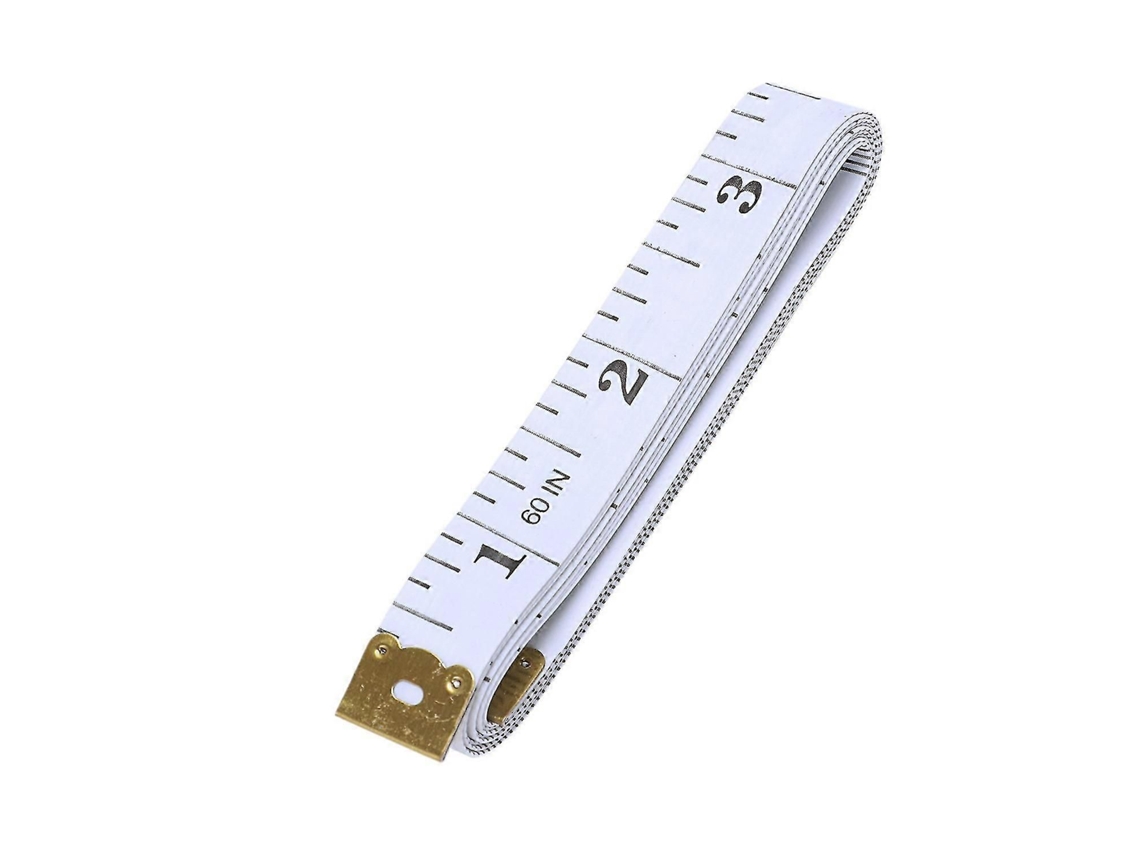 Fita Métrica De Plástico Macio De 150 Cm (60 Polegadas), Para Costura E Alfaiataria