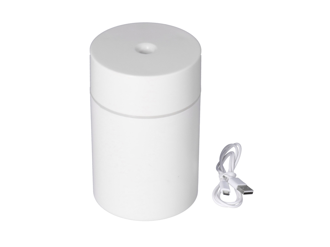 Laxiscreed Mini Umidificador Usb Branco, Purificação Silenciosa Do Ar E Spray Hidratante Para Uso No Carro