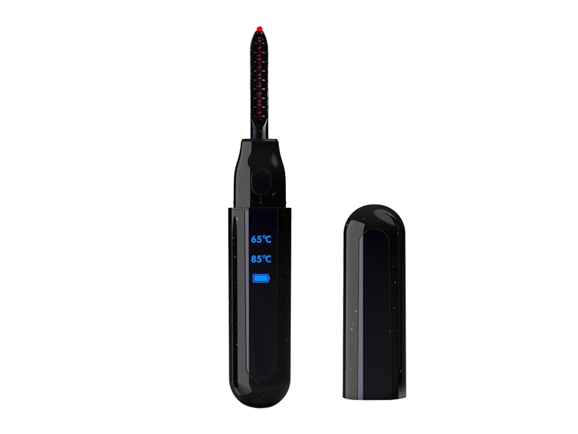 Curvador De Cílios Elétrico Portátil Aquecido, Preto Everley891
