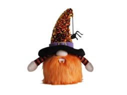 Adorno De Anão Com Luz E Artigos De Halloween